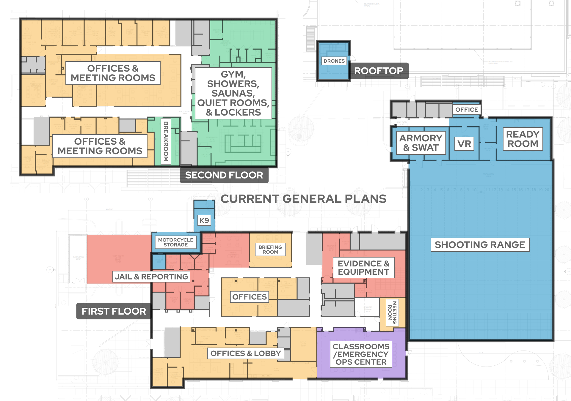 General current floorplan